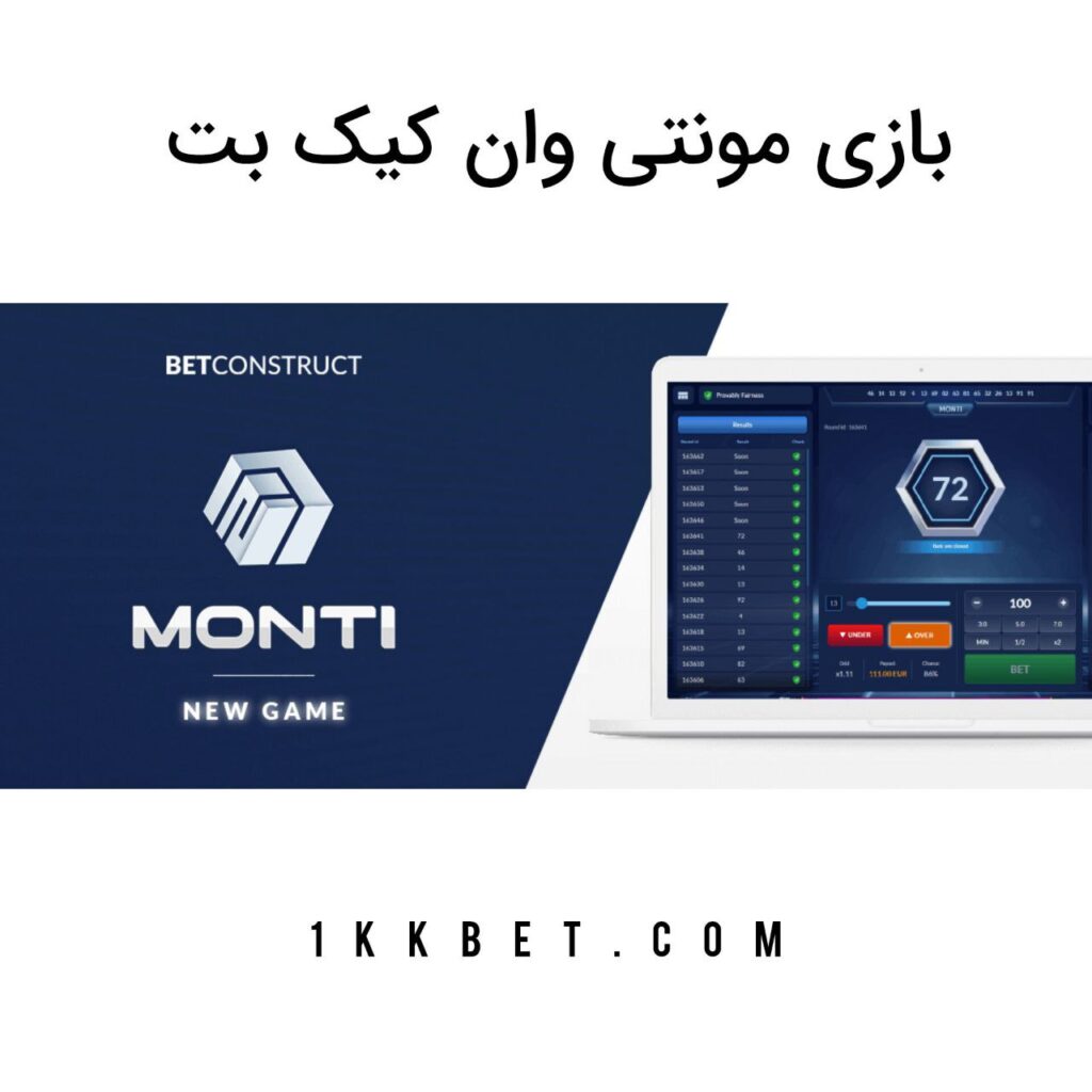 بازی مونتی وان کیک بت